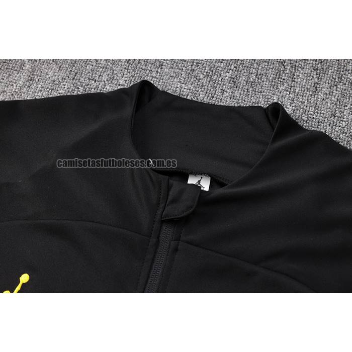 Chandal de Chaqueta del Paris Saint-Germain Jordan Nino 2023 2024 Negro